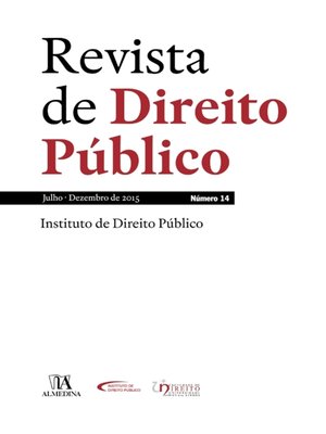cover image of Revista de Direito Público--Ano VI, N.º 14--Julho/Dezembro de 2015